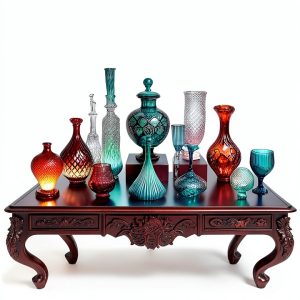 Kindle Replica of Antique Glassware Book-0