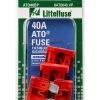 Littelfuse 0ATO040.VP Carded Blade Fuse 32V 40A Pack of 5-0