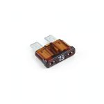 7.5 Amp Brown ATC/ATO Fuse Crimp Supply Blade Fuse Pack of 25-0