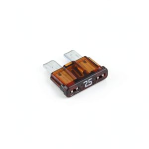 7.5 Amp Brown ATC/ATO Fuse Crimp Supply Blade Fuse Pack of 25-0