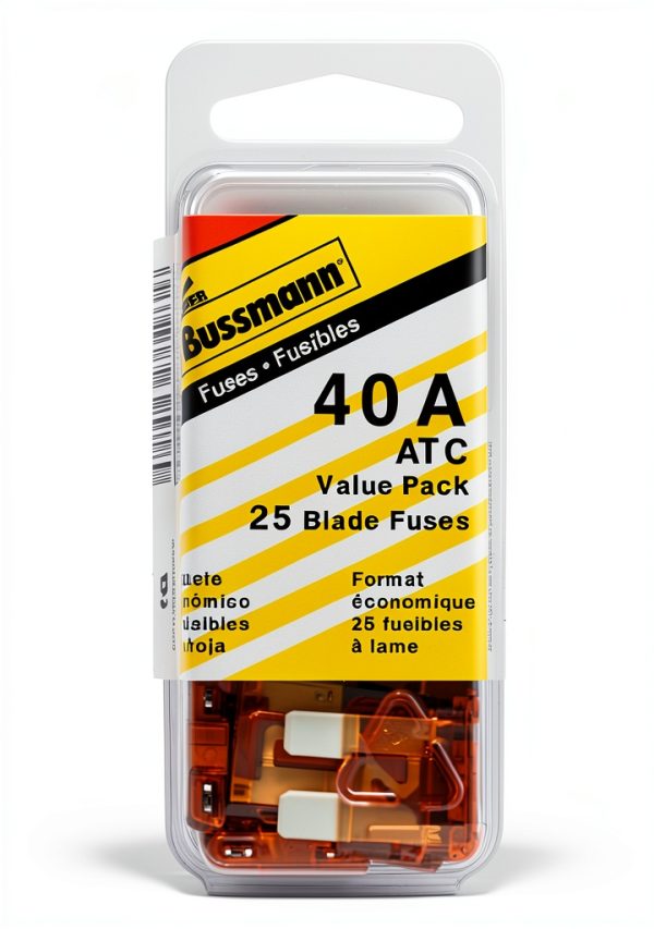 Bussmann ATC Blade Fuse 40A 32V Orange (Pack of 25)-0