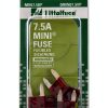 Littelfuse MIN7.5BP 297 Fast-Acting Automotive Blade Fuse Pack of 5-0
