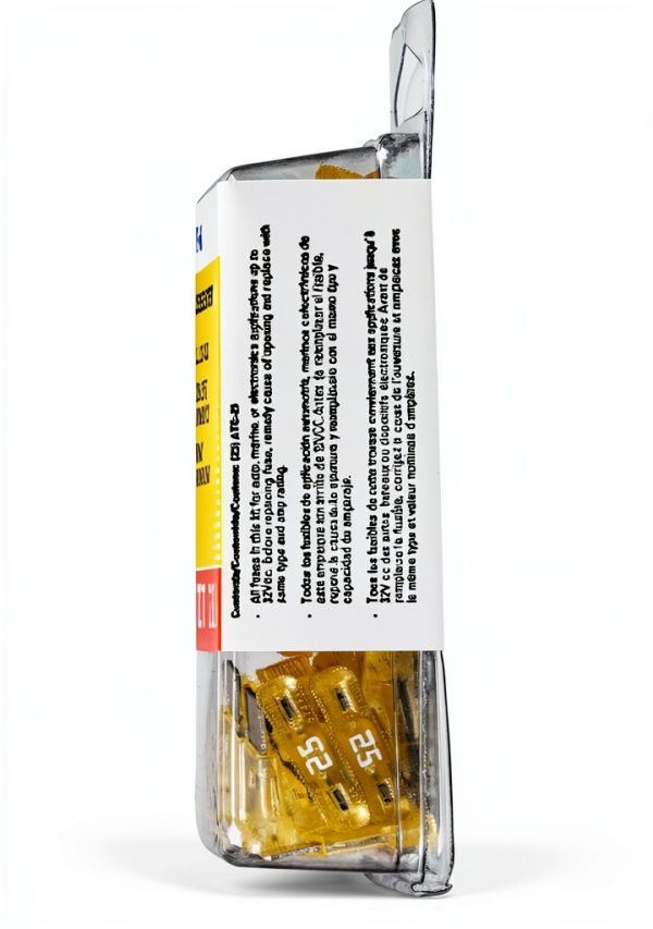 ATC Blade Fuse Bussmann 25 Amp 32V Clear Pack of 25-3