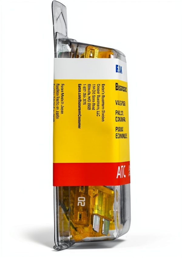 Bussmann ATC Blade Fuse 20A 32V Yellow Fast Acting Pack of 25-2
