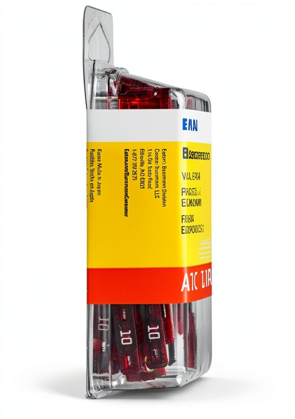 Bussmann (VP/ATC-10-RP) Red 10 Amp 32V Fast Acting ATC Blade Fuse, (Pack of 25)-2