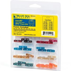 Blue Sea Systems 5290 EasyID Illuminating ATC Fuse Kit Beige-0