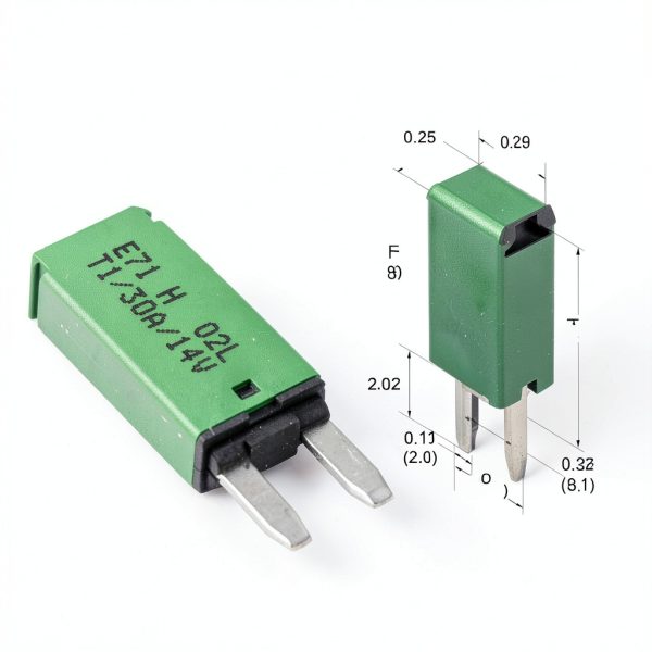 E71 ATM Mini Fuse Blade Auto Reset Circuit Breaker 5A-30A for Marine-4