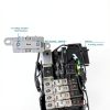 GLOSO MIDI/AMI Fuse 20A 3 Pack Blade Fuse with Bolt Down Design-2