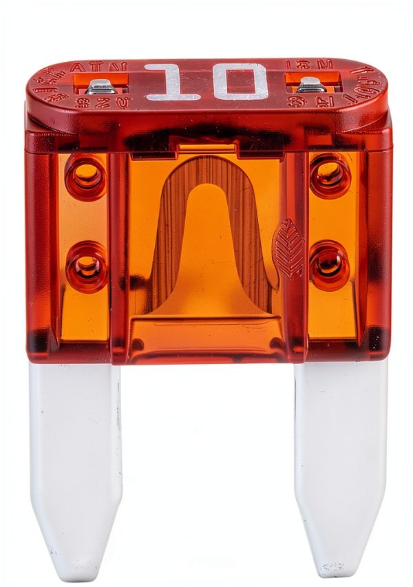 Bussmann BP ATM-10 10 Amp Fast Acting Mini Fuse Red Stainless Steel-0