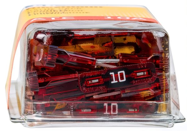 Bussmann (VP/ATC-10-RP) Red 10 Amp 32V Fast Acting ATC Blade Fuse, (Pack of 25)-5
